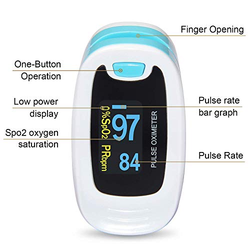 CONTEC CMS50NA Pulse Oximeter SpO2 and PR Value Waveform Blood Oxygen Neck/Wr...