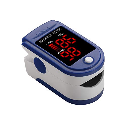 Contec Finger Tip Pulse Oximeter - Blood Oxygen Saturation (SpO2) and Pulse R...