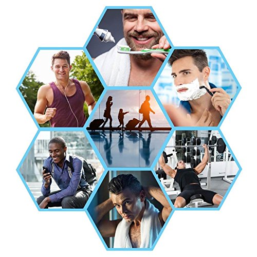 Convenience Kits International Men’s Premium 15 Piece Assembled Travel Kit Fe...