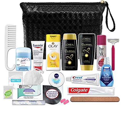 Convenience Kits International Women’s Premium Travel Kit with TSA Compliant ...