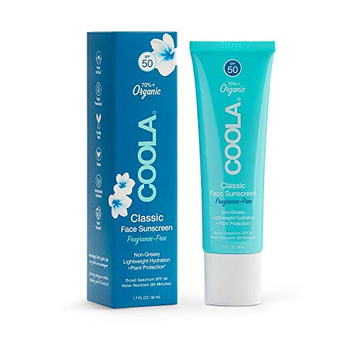 COOLA Organic Face Sunscreen & Sunblock Lotion Skin Care for Daily Protection...