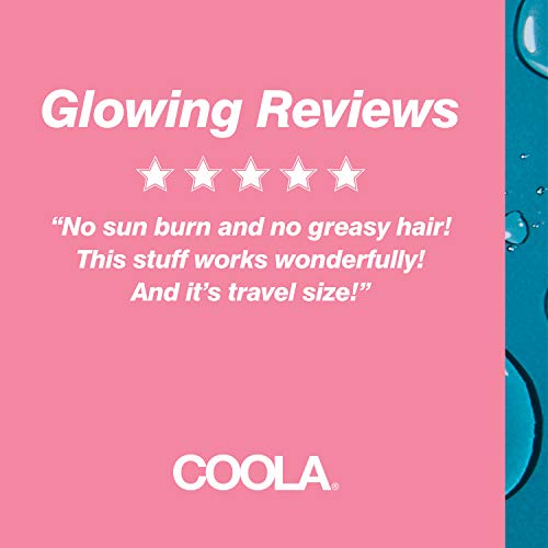 COOLA Organic Scalp Spray & Hair Sunscreen Mist with SPF 30, Dermatologist Te...