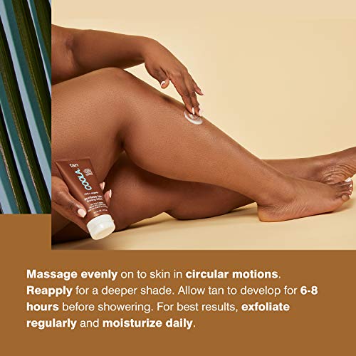 COOLA Organic Sunless Tanning Lotion, Self Tan Firming Lotion and Skin Care, ...