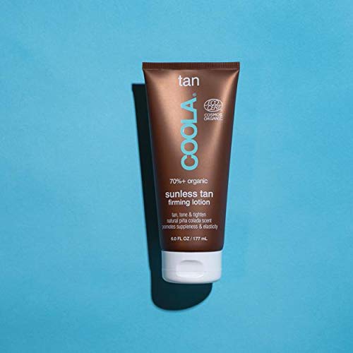 COOLA Organic Sunless Tanning Lotion, Self Tan Firming Lotion and Skin Care, ...