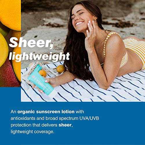 COOLA Organic Sunscreen SPF 50 Sunblock Body Lotion, Dermatologist Tested Ski...