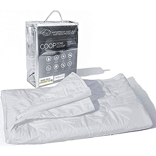 Coop Home Goods Pad for Incontinence Washable Mattress Protector - Reusable W...