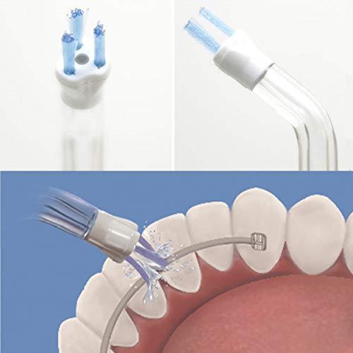 Plaque Seeker Replacement Tips for Waterpik Water Flosser and Other Brand Ora...