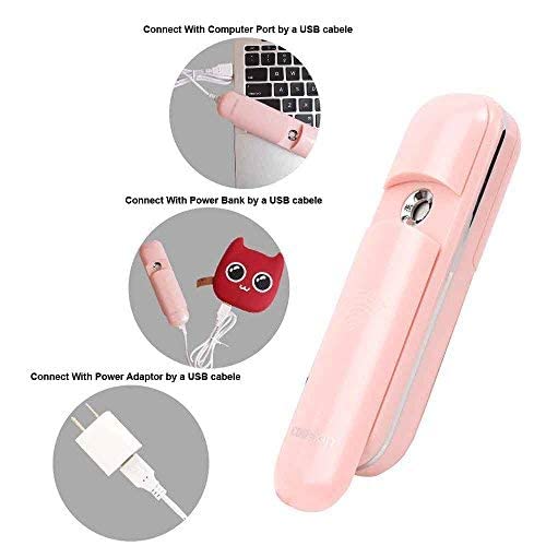 COOSKIN Anzikang Nano Handy Mist Spray Facial Mister for Eyelash Extensions U...