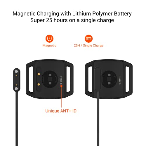 COOSPO Bluetooth & ANT+ Heart Rate Monitor Armband Optical HRM Sensor Waterpr...