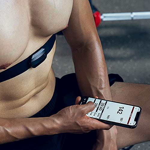 CooSpo Heart Rate Monitor,Bluetooth ANT+ Heart Rate Monitor Chest Strap,HRM D...