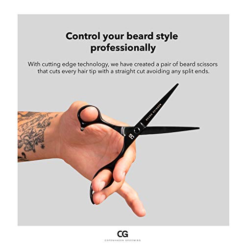 Copenhagen Grooming Beard Scissors - Beard and Moustache Scissors for Men Bea...