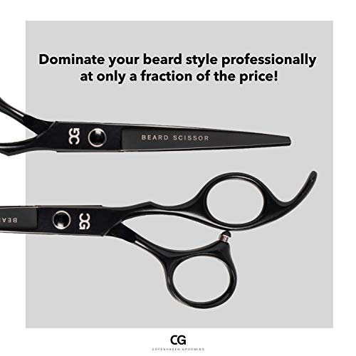 Copenhagen Grooming Beard Scissors - Beard and Moustache Scissors for Men Bea...