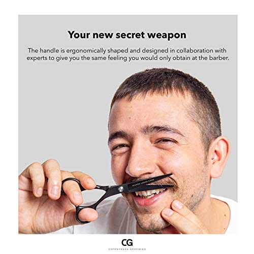 Copenhagen Grooming Beard Scissors - Beard and Moustache Scissors for Men Bea...
