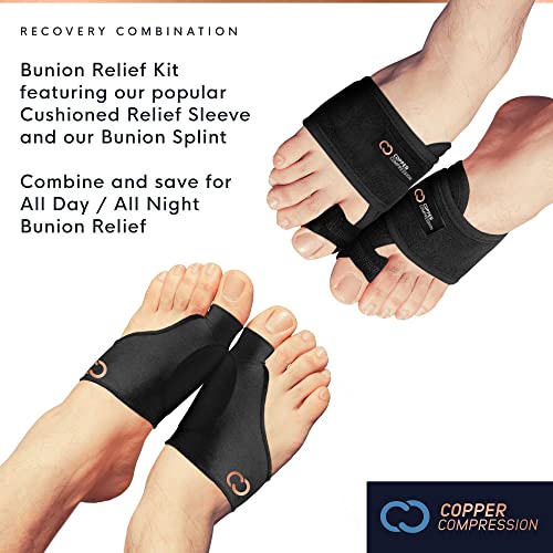 Copper Compression Bunion Corrector And Bunion Relief Kit. 1 Pair of Bunion C...
