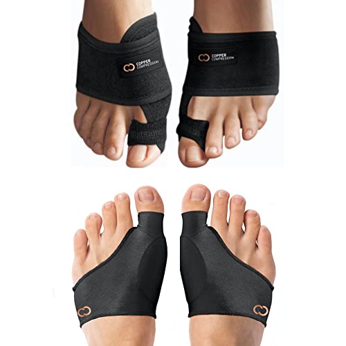 Copper Compression Bunion Corrector And Bunion Relief Kit. 1 Pair of Bunion C...