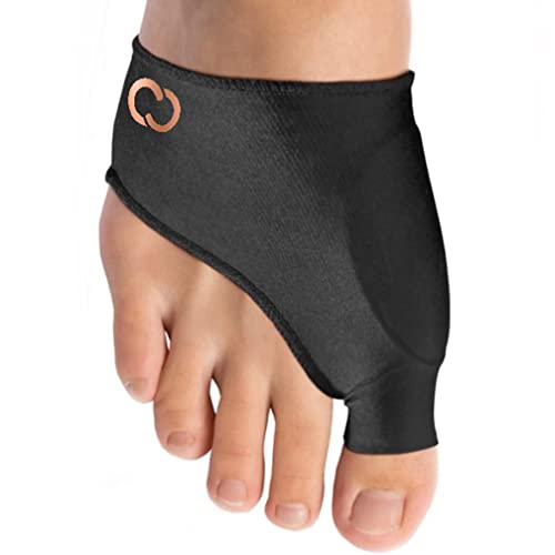 Copper Compression Bunion Corrector Relief Sleeve - Gel Cushion Pads - Copper...