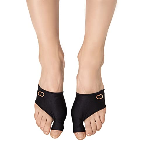 Copper Compression Bunion Corrector Relief Sleeve - Gel Cushion Pads - Copper...