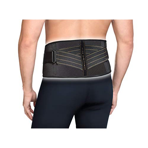 Copper Fit Unisex Advanced Pro Back Belt Compression Brace, Small/Medium