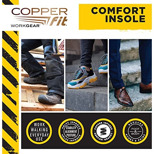 Copper Fit Unisex Work Gear Comfort Insoles