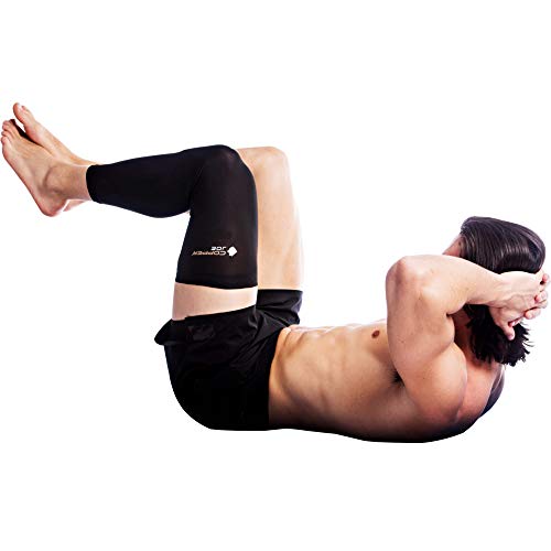 Copper Joe Full Leg Compression Sleeve - Ultimate Copper Infused, Support for...