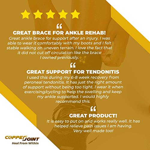 Ankle Brace for Women and Men - Adjustable Strap for Arch Support - Plantar F...