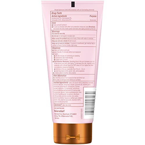 Coppertone Glow Hydrating Sunscreen Lotion with Illuminating Shimmer Minerals...