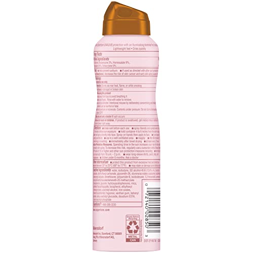 Coppertone Glow Shimmering SPF 50 Sunscreen Spray, 5 ounces (Packaging May Vary)