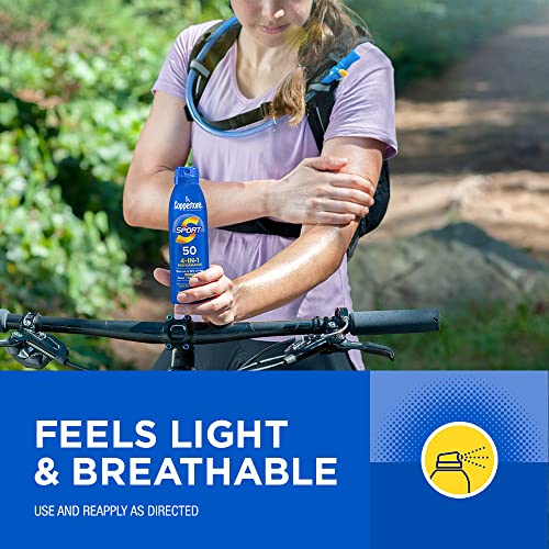 Coppertone SPORT Continuous Sunscreen Spray Broad Spectrum SPF 15 (5.5 Ounce)...