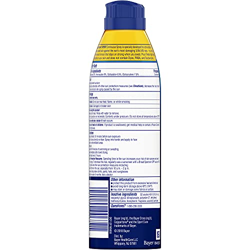 Coppertone Sport Continuous Sunscreen Spray Broad Spectrum SPF 50 Multipack (...