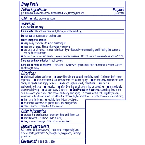 Coppertone Tanning Dry Oil Sunscreen Continuous Spray SPF 15 (5.5 Ounce) (Pac...