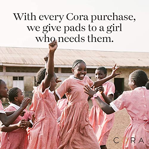 Cora 100% Organic Cotton Non-Applicator Tampons | Ultra-Absorbent, Non-Toxic,...