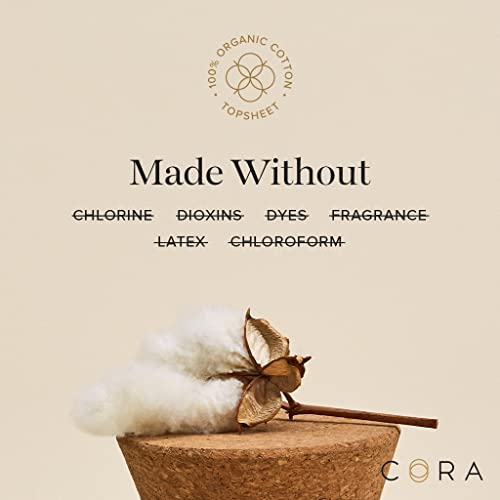 Cora Ultra Thin Organic Bladder Liners | Moderate Absorbency Incontinence & P...