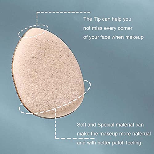 6pcs Coshine BB Cushion Finger Makeup Sponges, Mini Soft Cosmetic Finger Puff...