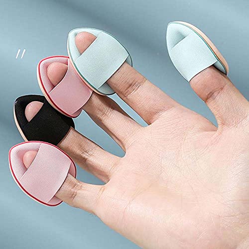 6pcs Coshine BB Cushion Finger Makeup Sponges, Mini Soft Cosmetic Finger Puff...
