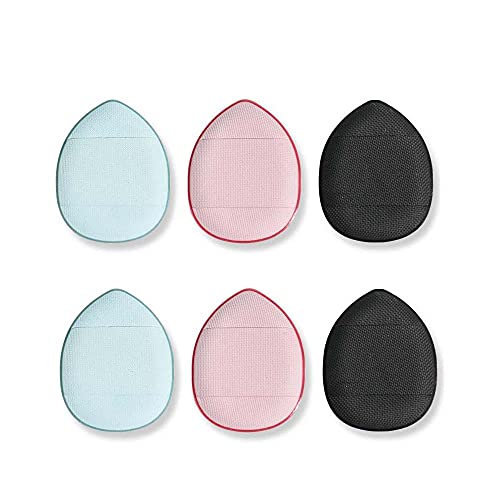 6pcs Coshine BB Cushion Finger Makeup Sponges, Mini Soft Cosmetic Finger Puff...
