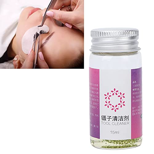 Tweezer Cleaning Tool, Eyelash Curler Cleaner Skin-friendly Eyelash Extension...