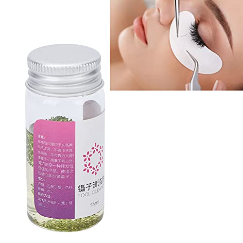 Tweezer Cleaning Tool, Eyelash Curler Cleaner Skin-friendly Eyelash Extension...