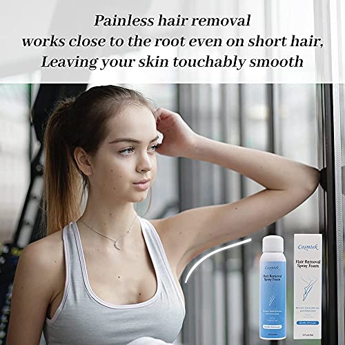Hair Removal Spray Foam Cream For Women and Men,Cosmtek Painless Depilatory,G...
