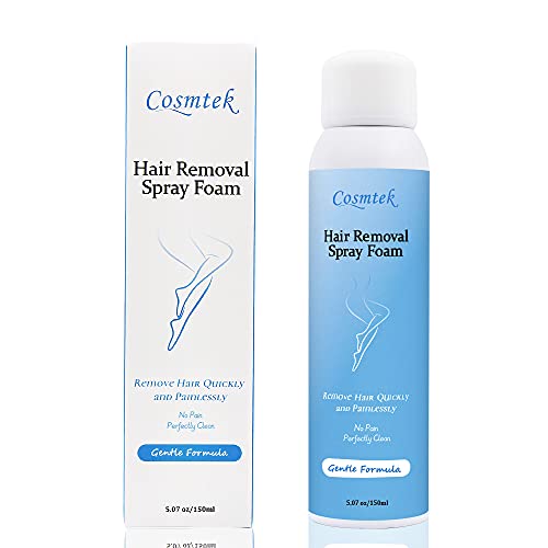 Hair Removal Spray Foam Cream For Women and Men,Cosmtek Painless Depilatory,G...