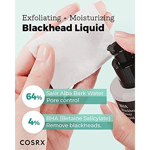 BHA 4% Blackhead Power Liquid 3.38 fl.oz / 100ml, Blackhead Remover, Pore Min...