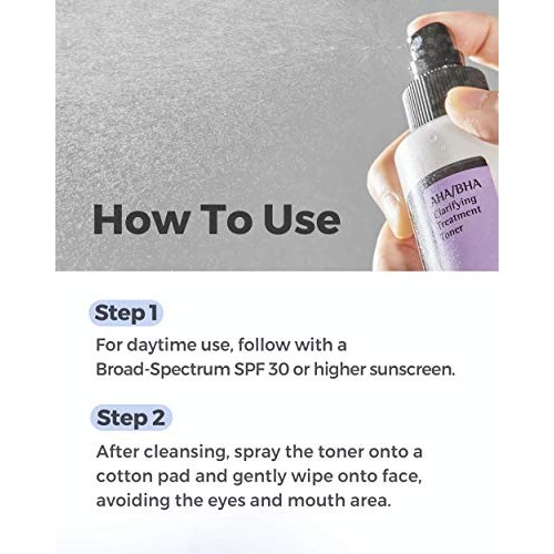 COSRX AHA/BHA Clarifying Treatment Toner, 5.07 fl.oz / 150ml | Exfoliating Fa...