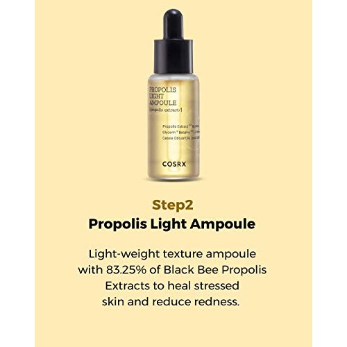 COSRX Honey Glow Kit | Propolis Synergy Toner, Ampoule, Cream | Moisturizing,...