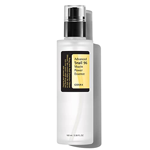 COSRX Snail Mucin 96% Power Repairing Essence 3.38 fl.oz, 100ml, Skin Repair ...