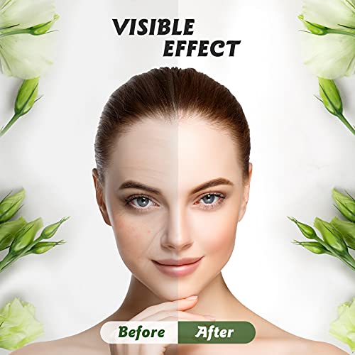 Jade Roller & Gua Sha Set, Face Roller, Cotify Anti-Aging Facial Roller, Natu...