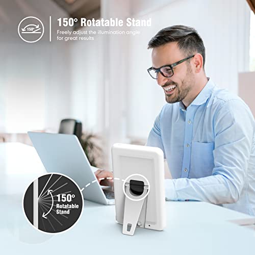 Light Therapy Lamp - Cotify UV-Free 10000 Lux Therapy Light, LED Sun Lamp wit...