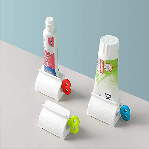 Toothpaste Squeezers Set of 5 Pack, Multi-Function Manual Rotate Tube Squeeze...