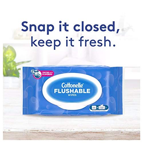 Cottonelle Fresh Care Flushable Cleansing Cloth, 504 Count