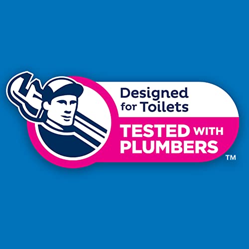 Cottonelle FreshFeel Flushable Wet Wipes for Adults and Kids, 8 Flip-Top Pack...