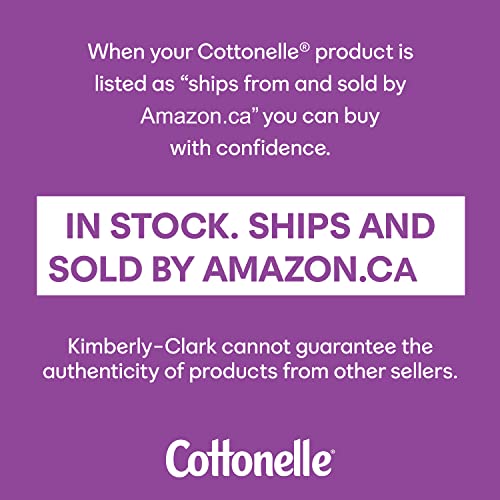Cottonelle Ultra Comfort Toilet Paper with Cushiony CleaningRipples Texture, ...