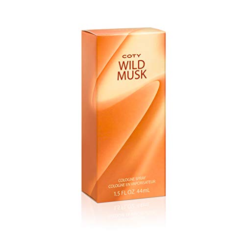 Coty Wild Musk Cologne Spray 1.5 Ounce Women's Fragrance in a Musky Floral Sc...